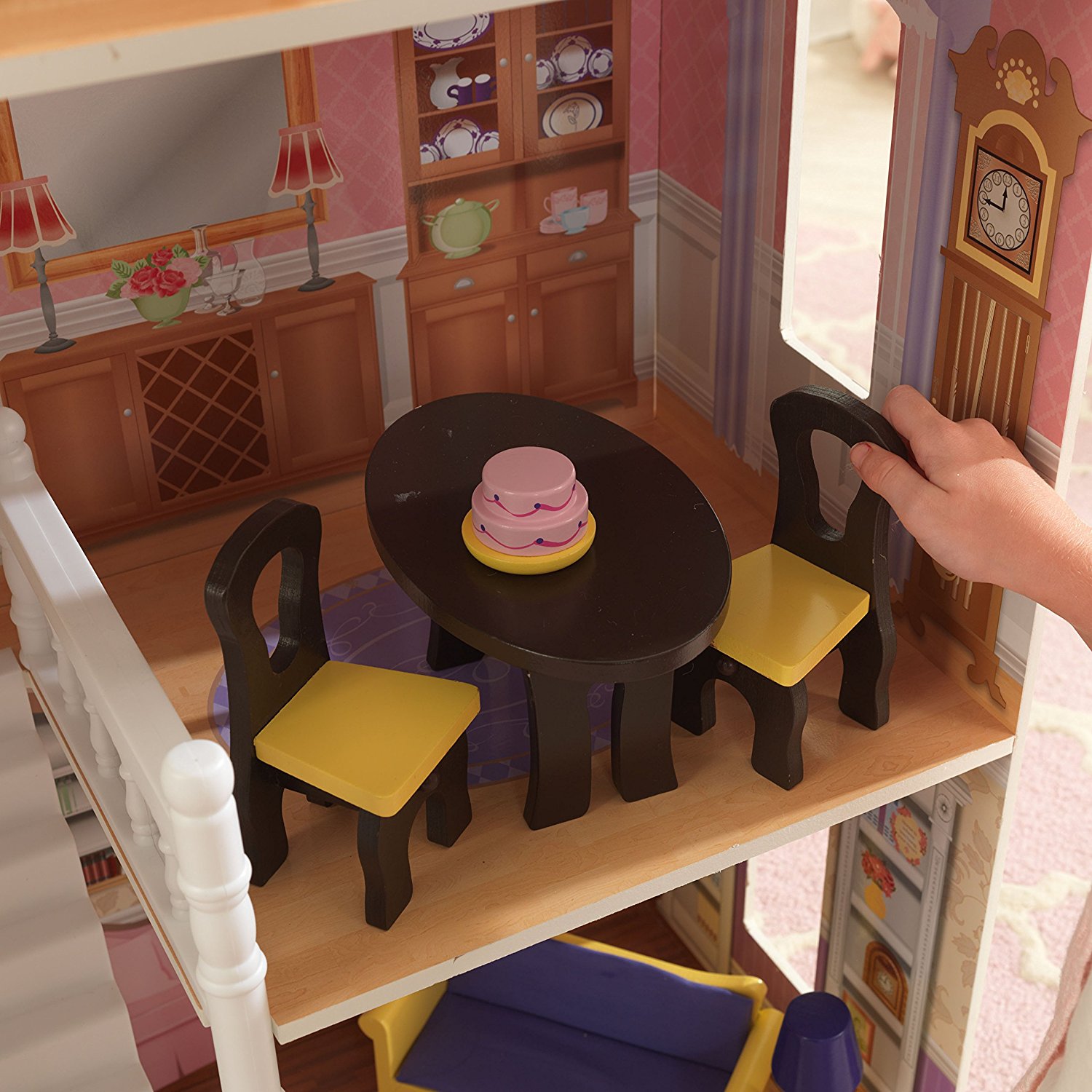 Кукольный домик для Барби – Саванна, с мебелью, 14 элементов  